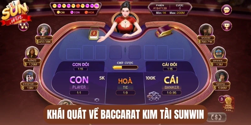 Khái quát về Baccarat kim tài Sunwin