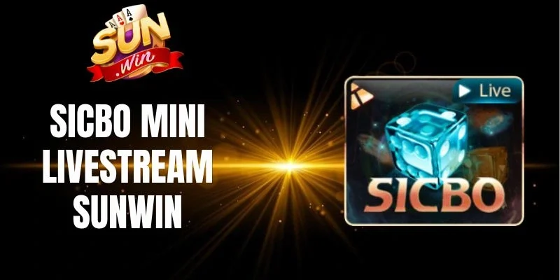 Các tính năng game Sicbo mini livestream Sunwin